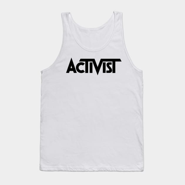 Activist Tank Top by Football from the Left